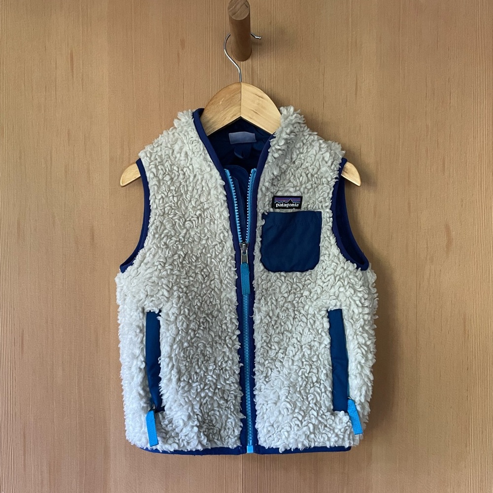 Kids Patagonia Sherpa Vest, 3T